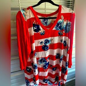 Junk in the Trunk along sleeve shirt